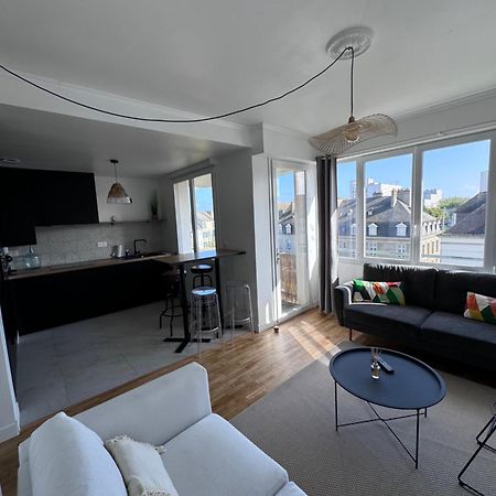 Charmant Appartement T3 Avec Balcon, Centre-Ville Lorient Buitenkant foto